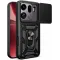 Phonesta CamShield Back Cover hoesje voor Oppo Find X9 Pro - Zwart