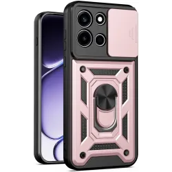Phonesta CamShield Back Cover hoesje voor OnePlus Nord 6 - Roségoud