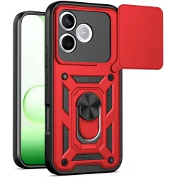 Phonesta CamShield Back Cover hoesje voor HONOR 600 Lite - Rood