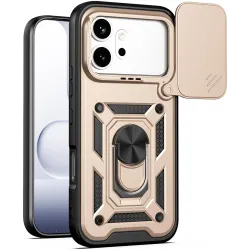 Phonesta CamShield Back Cover hoesje voor HONOR 600/600 Pro - Goud