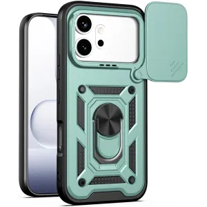 Phonesta CamShield Back Cover hoesje voor HONOR 600/600 Pro - Groen