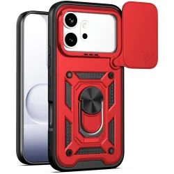 Phonesta CamShield Back Cover hoesje voor HONOR 600/600 Pro - Rood