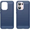 Phonesta Carbon Silicone Back Cover hoesje voor Oppo Reno13 Pro - Blauw 2