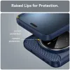 Phonesta Carbon Silicone Back Cover hoesje voor HONOR Magic7 Pro - Blauw 5