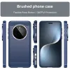 Phonesta Carbon Silicone Back Cover hoesje voor HONOR Magic7 Pro - Blauw 8