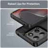 Phonesta Carbon Silicone Back Cover hoesje voor Motorola Moto G17/G17 Power/G15/G15 Power - Zwart 6