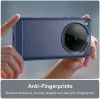 Phonesta Carbon Silicone Back Cover hoesje voor Oppo Find X8 Pro - Blauw 3