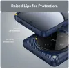 Phonesta Carbon Silicone Back Cover hoesje voor Oppo Find X8 Pro - Blauw 4
