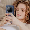 Phonesta Carbon Silicone Back Cover hoesje voor Oppo Find X8 Pro - Blauw 5