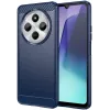 Phonesta Carbon Silicone Back Cover hoesje voor Xiaomi Redmi 14C / Xiaomi Poco C75 - Blauw 0