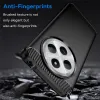 Phonesta Carbon Silicone Back Cover hoesje voor Xiaomi Redmi 14C / Xiaomi Poco C75 - Zwart 1