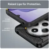 Phonesta Carbon Silicone Back Cover hoesje voor Xiaomi Redmi 14C / Xiaomi Poco C75 - Zwart 4