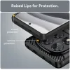 Phonesta Carbon Silicone Back Cover hoesje voor Xiaomi Redmi Note 14 Pro 5G / Xiaomi Poco X7 - Zwart 7