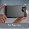 Phonesta Carbon Silicone Back Cover hoesje voor Google Pixel 9a - Zwart 5