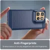Phonesta Carbon Silicone Back Cover hoesje voor Motorola Edge 60 Neo/Edge 50 Neo / ThinkPhone 25 - Blauw 5