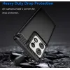 Phonesta Carbon Silicone Back Cover hoesje voor Motorola Edge 50 Pro - Zwart 3
