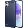 Phonesta Carbon Silicone Back Cover hoesje voor Samsung Galaxy A06 4G - Blauw