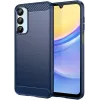 Phonesta Carbon Silicone Back Cover hoesje voor Samsung Galaxy A16 - Blauw