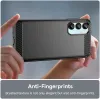 Phonesta Carbon Silicone Back Cover hoesje voor Samsung Galaxy A16 - Zwart 5