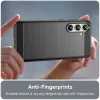 Phonesta Carbon Silicone Back Cover hoesje voor Samsung Galaxy S24 FE - Zwart 5