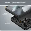 Phonesta Carbon Silicone Back Cover hoesje voor Samsung Galaxy S25 Ultra - Zwart 6