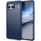 Phonesta Carbon Silicone Back Cover hoesje voor OnePlus Nord 4 - Blauw