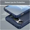 Phonesta Carbon Silicone Back Cover hoesje voor OnePlus Nord 4 - Blauw 6