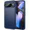 Phonesta Carbon Silicone Back Cover hoesje voor Google Pixel 10 Pro XL - Blauw