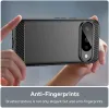 Phonesta Carbon Silicone Back Cover hoesje voor Google Pixel 10 / 10 Pro - Zwart 5
