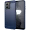 Phonesta Carbon Silicone Back Cover hoesje voor HMD Fusion - Blauw