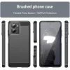 Phonesta Carbon Silicone Back Cover hoesje voor HMD Fusion - Zwart 2