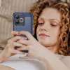 Phonesta Carbon Silicone Back Cover hoesje voor HONOR 600 Lite - Blauw 6
