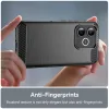 Phonesta Carbon Silicone Back Cover hoesje voor HONOR 600 Lite - Zwart 4
