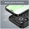Phonesta Carbon Silicone Back Cover hoesje voor HONOR 600 Lite - Zwart 5