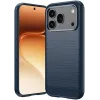 Phonesta Carbon Silicone Back Cover hoesje voor HONOR 600/600 Pro - Blauw 0