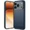 Phonesta Carbon Silicone Back Cover hoesje voor HONOR 600/600 Pro - Blauw