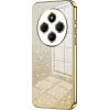 Phonesta Crystal Sparkle Silicone Back Cover hoesje voor Xiaomi Redmi 14C / Xiaomi Poco C75 - Goud