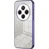Phonesta Crystal Sparkle Silicone Back Cover hoesje voor Xiaomi Redmi 14C / Xiaomi Poco C75 - Paars
