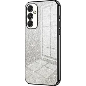 Phonesta Crystal Sparkle Silicone Back Cover hoesje voor Samsung Galaxy A16 - Zwart