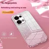 Phonesta Crystal Sparkle Silicone Back Cover hoesje voor Oppo Reno13 - Goud 5