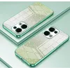 Phonesta Crystal Sparkle Silicone Back Cover hoesje voor Oppo Reno13 - Groen 2