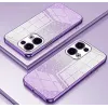 Phonesta Crystal Sparkle Silicone Back Cover hoesje voor Oppo Reno13 - Paars 2
