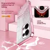 Phonesta Crystal Sparkle Silicone Back Cover hoesje voor Oppo Reno13 - Roze 7