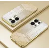 Phonesta Crystal Sparkle Silicone Back Cover hoesje voor Oppo Reno13 Pro - Goud 2