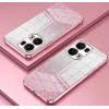Phonesta Crystal Sparkle Silicone Back Cover hoesje voor Oppo Reno13 Pro - Roze 2