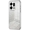 Phonesta Crystal Sparkle Silicone Back Cover hoesje voor Oppo Find X9 - Zilver 0