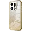 Phonesta Crystal Sparkle Silicone Back Cover hoesje voor Oppo Find X9 Pro - Goud 0