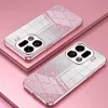 Phonesta Crystal Sparkle Silicone Back Cover hoesje voor Oppo Find X9 Pro - Roze 1