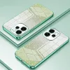 Phonesta Crystal Sparkle Silicone Back Cover hoesje voor Oppo Reno15 - Groen 2