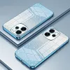Phonesta Crystal Sparkle Silicone Back Cover hoesje voor Oppo Reno15 Pro - Blauw 2